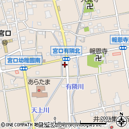 静岡県浜松市浜名区宮口1361周辺の地図