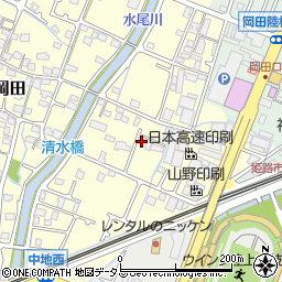 兵庫県姫路市岡田472周辺の地図