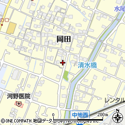 兵庫県姫路市岡田554周辺の地図