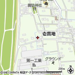 静岡県磐田市壱貫地277-4周辺の地図