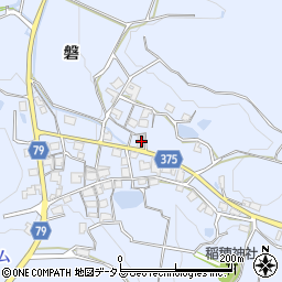 兵庫県加古川市平荘町磐385-3周辺の地図