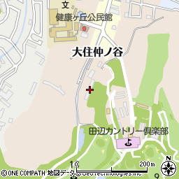 京都府京田辺市大住仲ノ谷7周辺の地図