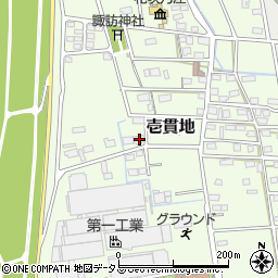 静岡県磐田市壱貫地277-5周辺の地図