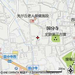 兵庫県姫路市御国野町国分寺363周辺の地図