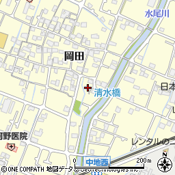 兵庫県姫路市岡田545周辺の地図