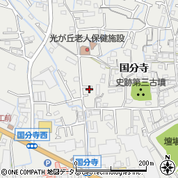 兵庫県姫路市御国野町国分寺358-3周辺の地図