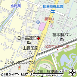 兵庫県姫路市岡田482-4周辺の地図