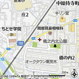 イトーピア茨木周辺の地図