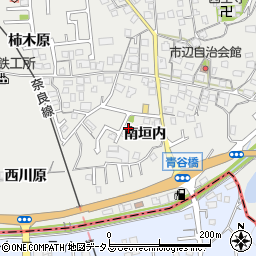 京都府城陽市市辺南垣内43周辺の地図
