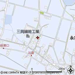 兵庫県加古川市志方町永室709周辺の地図