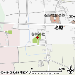 老林神社周辺の地図