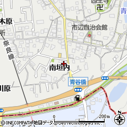 京都府城陽市市辺南垣内55周辺の地図