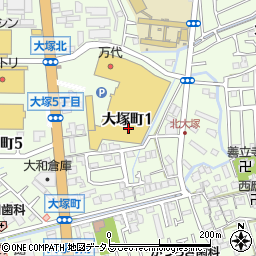 〒569-0034 大阪府高槻市大塚町の地図
