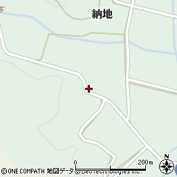 岡山県加賀郡吉備中央町納地855周辺の地図