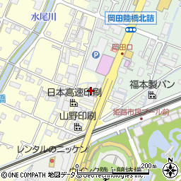 兵庫県姫路市岡田482周辺の地図