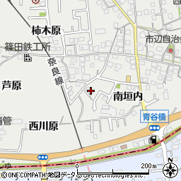 京都府城陽市市辺西川原1-26周辺の地図