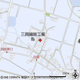 兵庫県加古川市志方町永室710周辺の地図