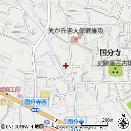 兵庫県姫路市御国野町国分寺189-11周辺の地図