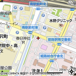 近畿労働金庫姫路支店周辺の地図