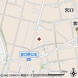 静岡県浜松市浜名区宮口1605周辺の地図