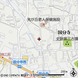 兵庫県姫路市御国野町国分寺187-7周辺の地図