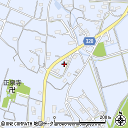 静岡県浜松市浜名区引佐町井伊谷1443-2周辺の地図