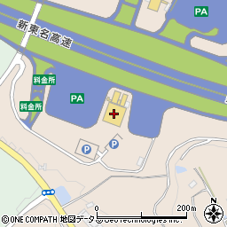 デイリーヤマザキ新遠州森町ＰＡ（下り）店周辺の地図