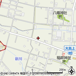 静岡県焼津市大島393-1周辺の地図