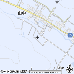 兵庫県加古川市志方町山中235-2周辺の地図