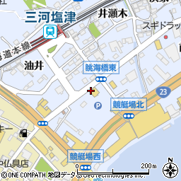 株式会社生田タイヤ商会　竹谷店周辺の地図