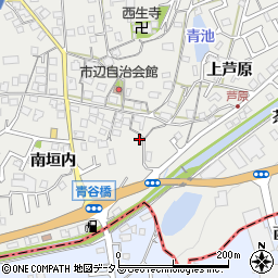 京都府城陽市市辺南垣内104周辺の地図