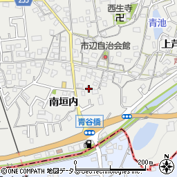 京都府城陽市市辺南垣内88周辺の地図