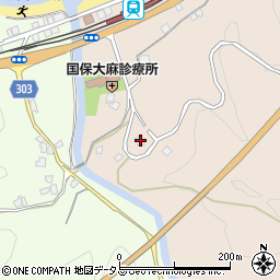 島根県浜田市西村町1018周辺の地図