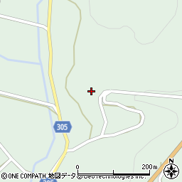岡山県加賀郡吉備中央町納地313周辺の地図