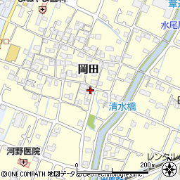 兵庫県姫路市岡田550周辺の地図