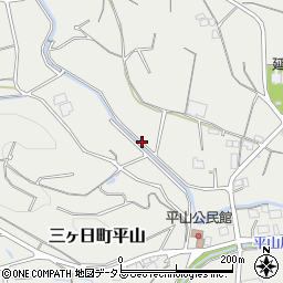 静岡県浜松市浜名区三ヶ日町平山周辺の地図
