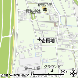 静岡県磐田市壱貫地453-1周辺の地図