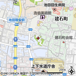 法園寺周辺の地図