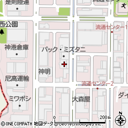 東神工業阪神営業所周辺の地図