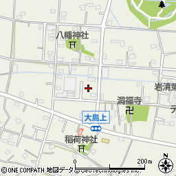 静岡県焼津市大島172周辺の地図