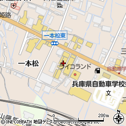 トヨタカローラ姫路本店周辺の地図