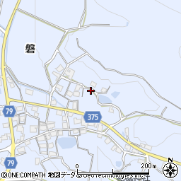 兵庫県加古川市平荘町磐408-1周辺の地図