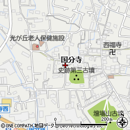 兵庫県姫路市御国野町国分寺345-13周辺の地図