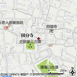 兵庫県姫路市御国野町国分寺341-2周辺の地図