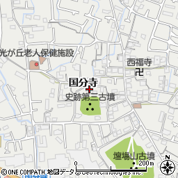 兵庫県姫路市御国野町国分寺370周辺の地図