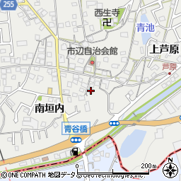 京都府城陽市市辺南垣内101周辺の地図