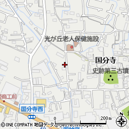 兵庫県姫路市御国野町国分寺187-1周辺の地図
