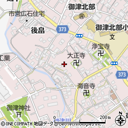 愛知県豊川市御津町広石広国周辺の地図