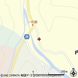 島根県浜田市内村町1953周辺の地図
