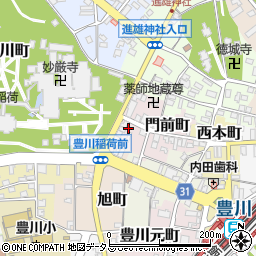 田中書店周辺の地図